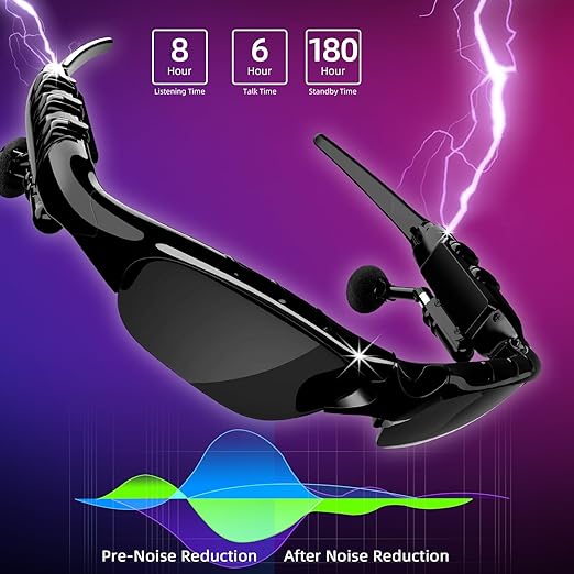 High-Tech Outdoor Bluetooth Sunglasses with Polarized Lenses