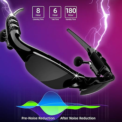 High-Tech Outdoor Bluetooth Sunglasses with Polarized Lenses
